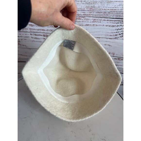 Aldo Wool Blend Ivory Cream Bucket Hat - Picture 5 of 8